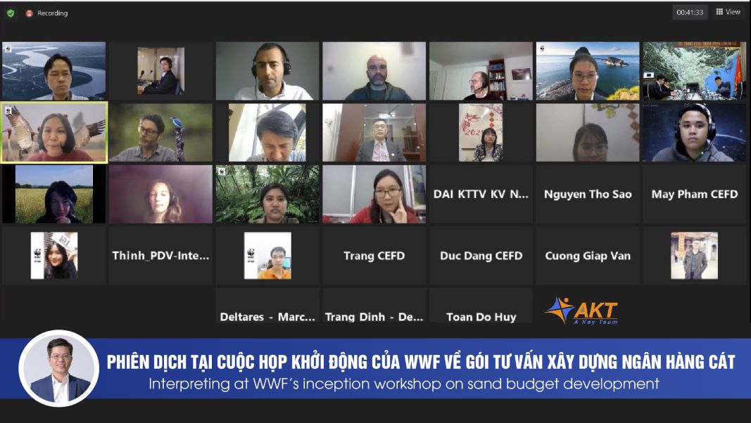 AKT provides online translation services for WWF.