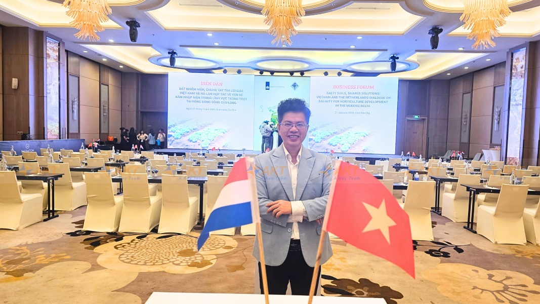 PDV Khang Nguyen at the Netherlands-Vietnam event