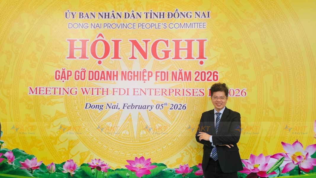 PDV Khang Nguyễn tại Hội nghị fdi Đồng Nai