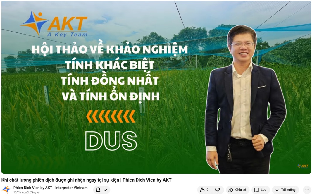 Phiên dịch Anh Việt Hội thảo huấn luyện chuyên ngành