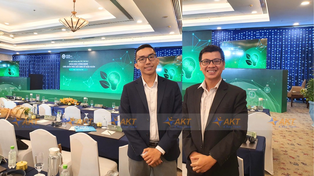 Đội ngũ phiên dịch AKT tại Hội nghị PRO Việt Nam về Kinh tế tuần hoàn