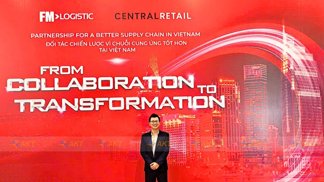 Supply chain interpretation at the FM Logistic warehouse AKT